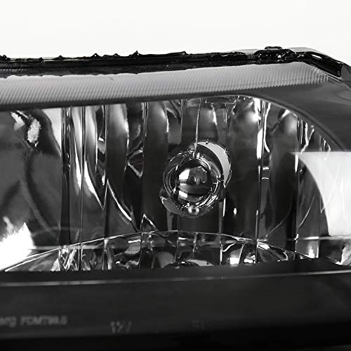 FORD MUSTANG Spec-D Tuning LH-MST99JM-RS Headlights- Black 99-04