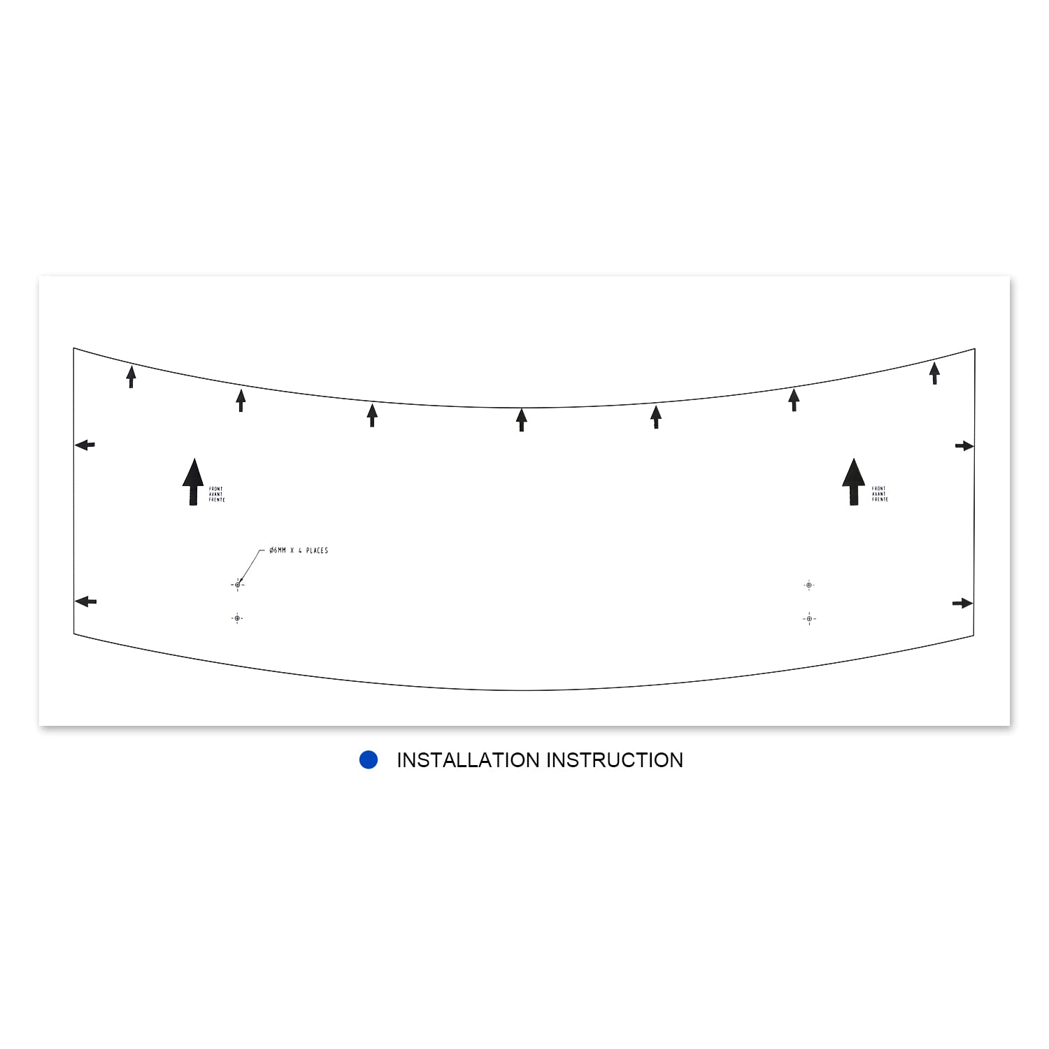 Matte Black Spec-D Tuning Ducktail Style ABS Rear Trunk Spoiler for 2005-2009 Ford Mustang GT500 Models