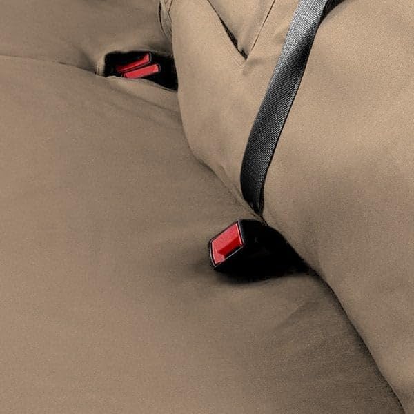 Covercraft Front Row SeatSaver Custom Fit Seat Cover for Select Toyota 4Runner Models - Polycotton (Taupe)