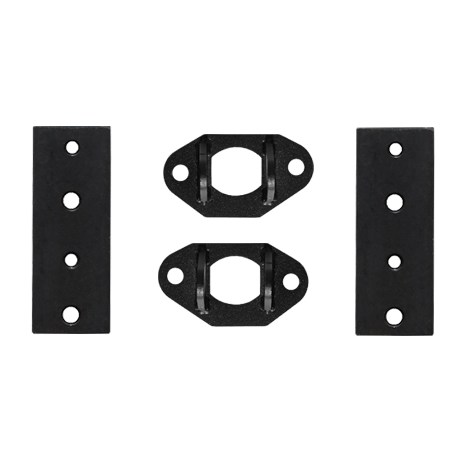 RSO 170107-411202 Jeep Wrangler JK/JKU 07-18 Front and Rear 2.5 Coilover Shock Conversion Mount Brackets 2-4in Lift