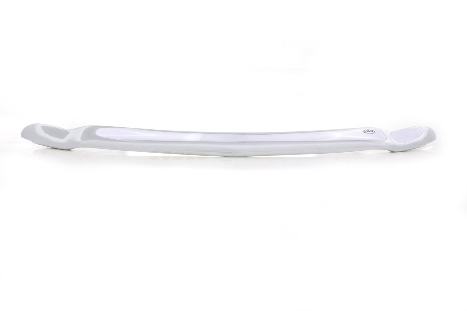 Chrome Hood Shield / Protector Auto Ventshade [AVS] | Fits 2014 - 2015 Chevrolet Silverado 1500 | Medium Profile Bug Deflector - 1 pc., Chrome | 680310