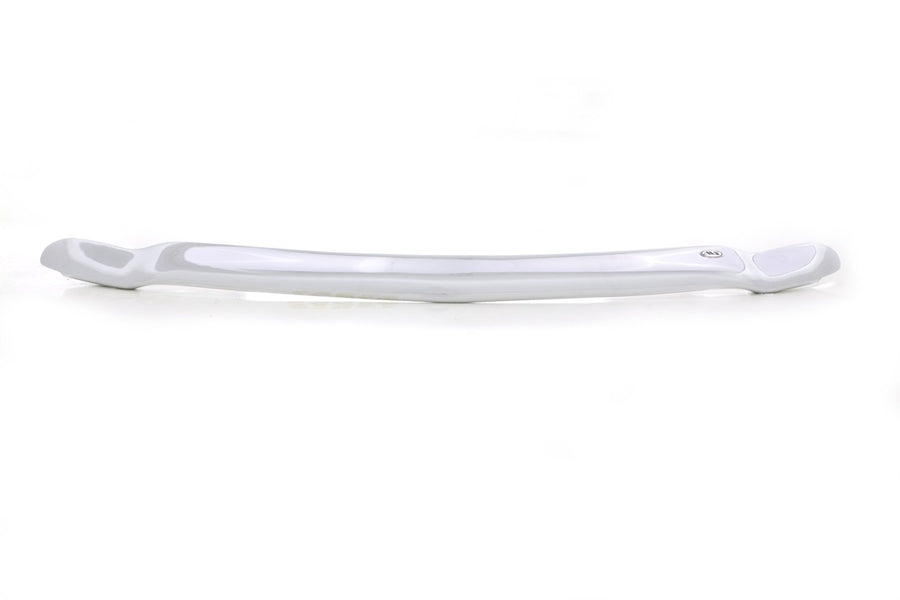 Chrome Hood Shield / Protector Auto Ventshade [AVS] | Fits 2014 - 2015 Chevrolet Silverado 1500 | Medium Profile Bug Deflector - 1 pc., Chrome | 680310