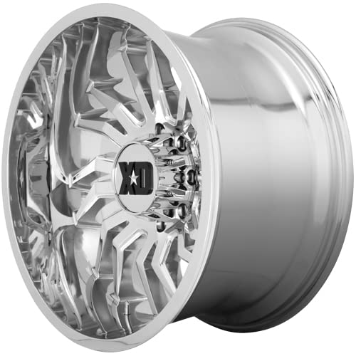 XD Wheels Tension Xd858 Chrome Wheel with Alloy Steel (22 x 10. inches /8 x 125 mm, -18 mm Offset)