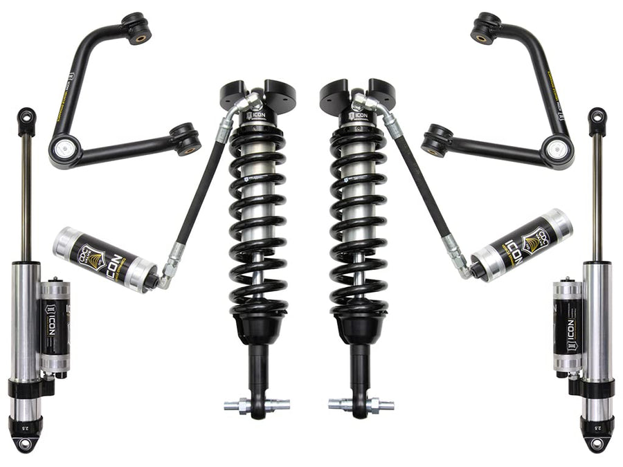 1.5-3.5" Lift, ICON Stage 4 Suspension System, Tubular UCA, Compatible with 2019-2023 GM 1500, K73064T