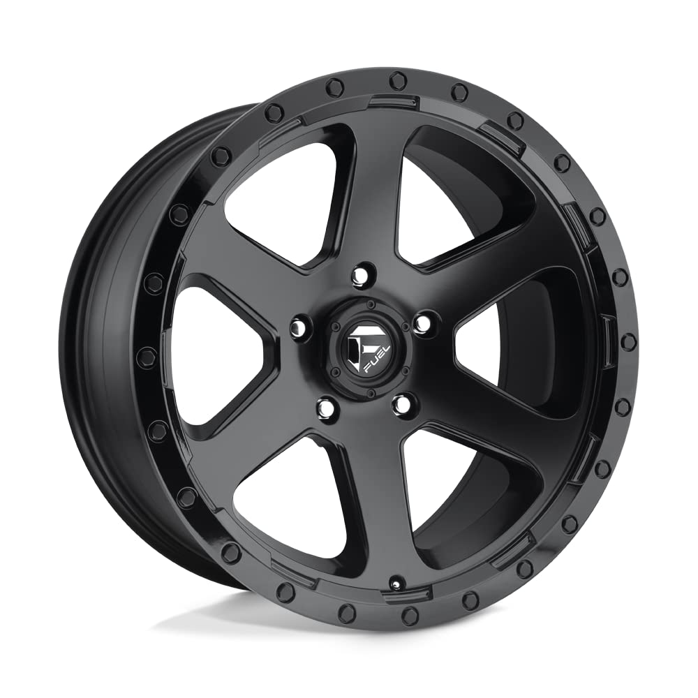 1PC Fuel D589 17X9 6X5.5 MT-BLK-GBL -12MM - D58917908345