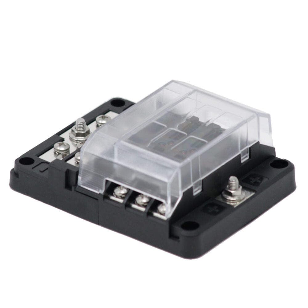 Egis Fuse Block RT 6 Position w/Ground & LED Indication