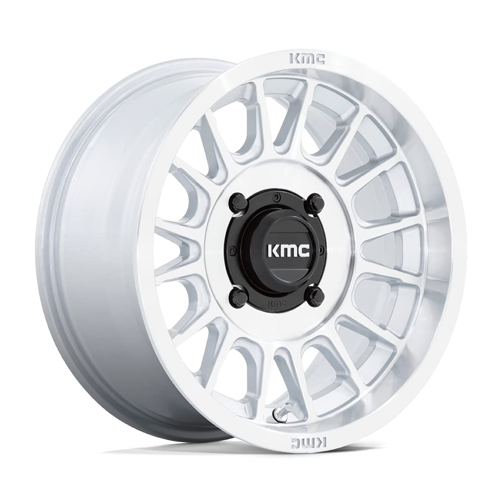 KMC KS138 Powersports 15X7 4X156 SLV-MACH-FC 10MM - KS138SD15704410