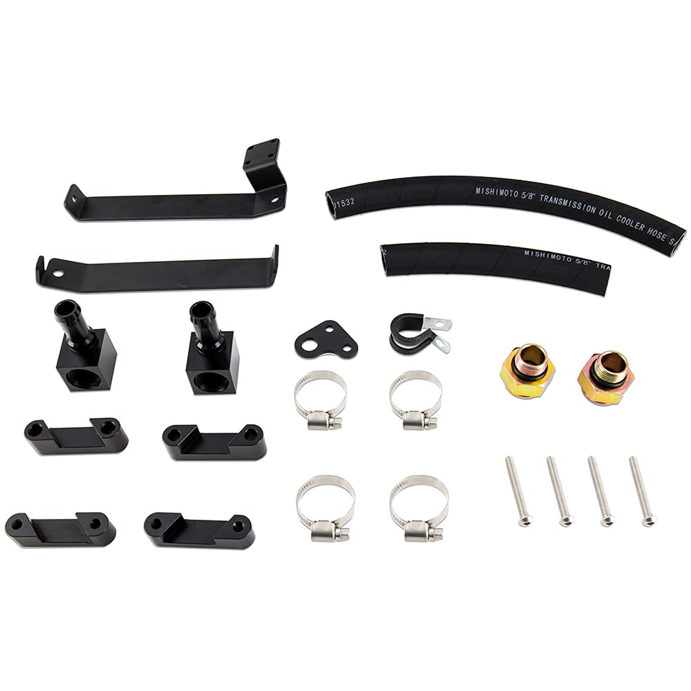 Mishimoto Transmission Cooler MMTC-DMAX-15SL, Compatible With Chevrolet/GMC 6.6L Duramax (LML) 2015-2016