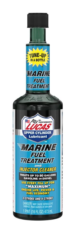 Marine Fuel Treatment Lucas Oil - 16 Ounce (Pack of 12)