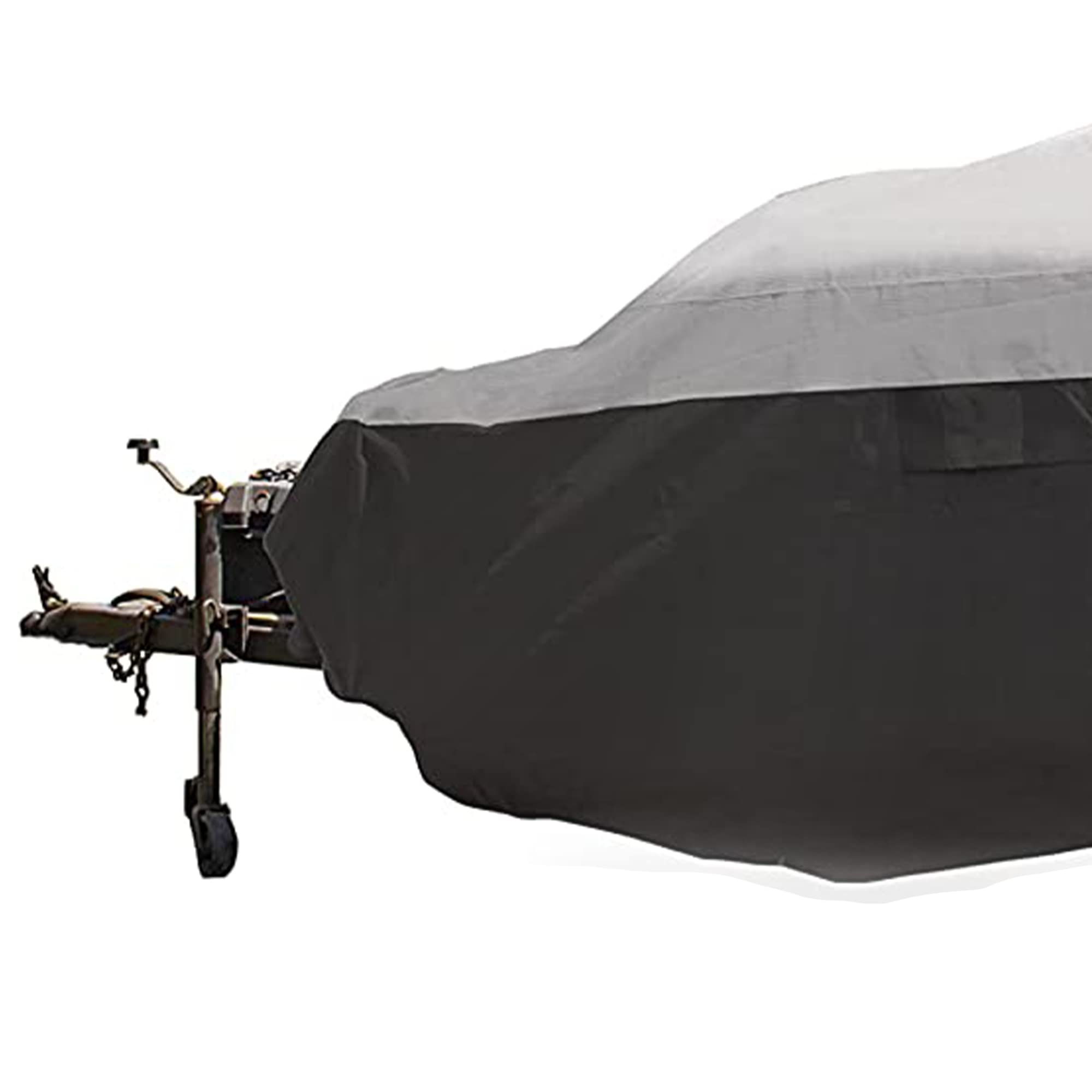 Camco 12-14-Ft ULTRAGuard Pop-Up Camper/RV Cover - Features Covered Air Vents & Cinching Straps - Crafted of Spunbond Polypropylene - Includes Storage Bag for RV Storage and Organization (45763)
