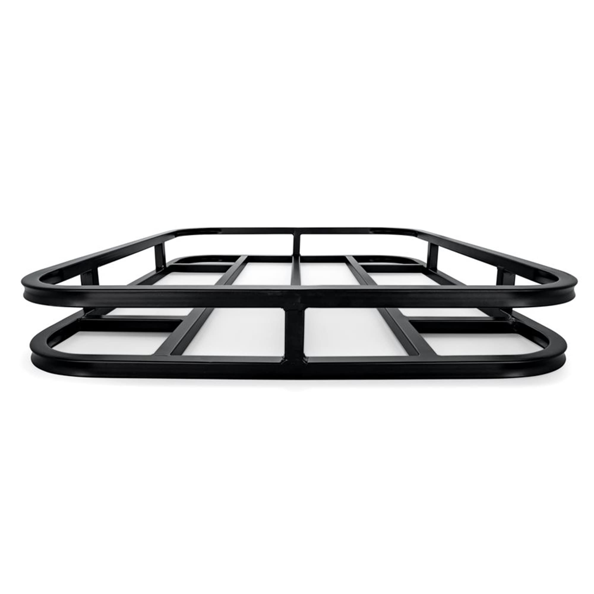 Eaz-Lift Camco RV Bumper Mounted Cargo Carrier - Perfect for Carrying Cargo on The Back of Your RV - Fits 4-inch and 4-1/2-inch Bumpers - Mounting Hardware Included (48470), Black