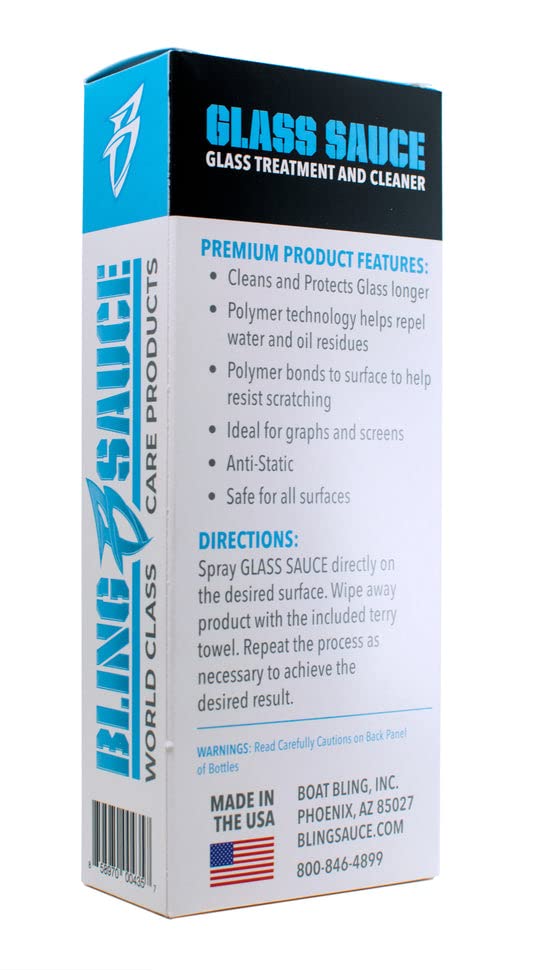 Glass Sauce Boat Bling Treatment & Cleaner, 4oz