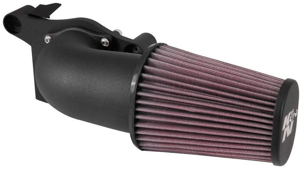 Cold Air Intake Kit K&N: High Performance, Guaranteed to Increase Horsepower: Fits 2017-2018 HARLEY DAVIDSON (Road King, Road King Special, Street Glide, Freewheeler, Road Glide, Ultra Limited)57-1138