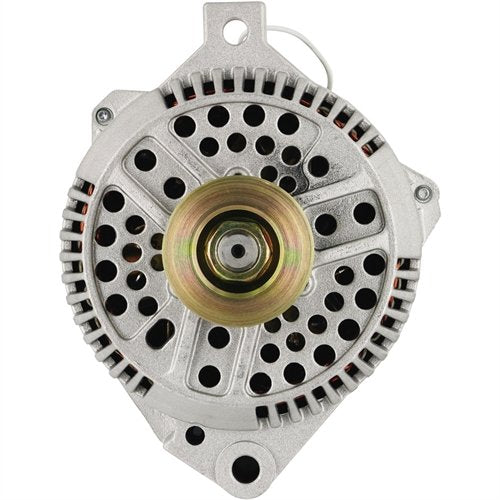 Alt Ford Powermaster 3G Natural 200A 6 grv Pulley Large Frame Str MTG Unthreaded MTG Ear 1-Wire