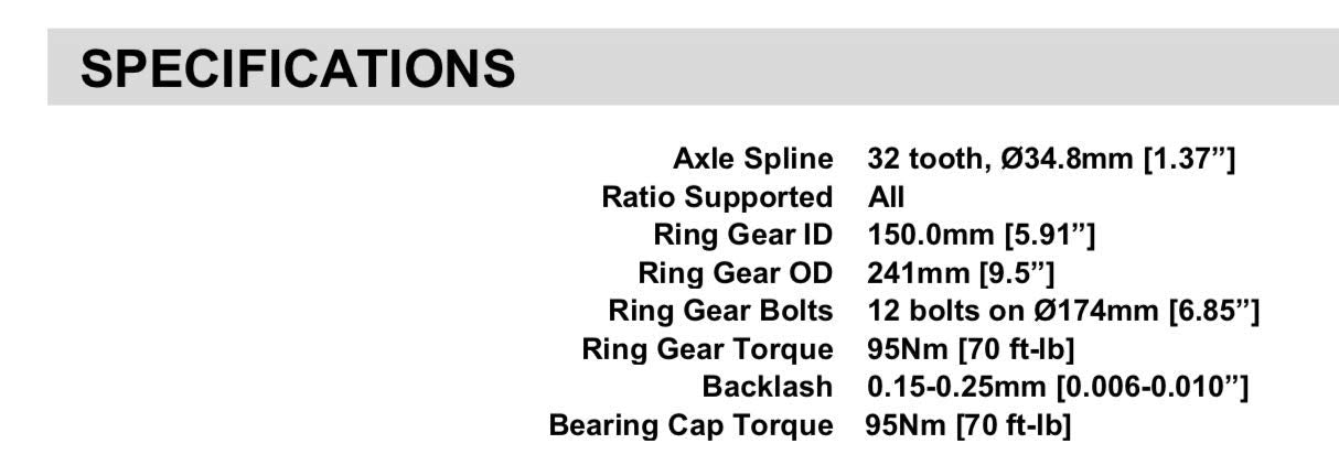 ARB RD152 Locking Differential Air Operated For Toyota Land Cruiser 9.5", Rear, 32 Spline