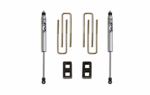 Part# 906820F MaxTrac SUSPENSION'S is A Rear Box KIT Including 2" Lift Blocks, U-Bolts & A Pair of Fox 2.0 Performance SERIRES Rear Shocks