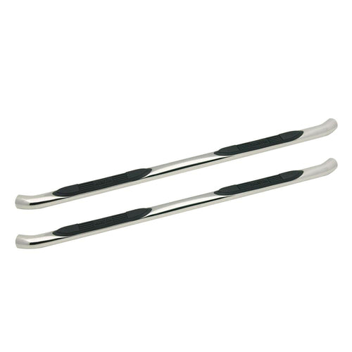 E-Series Westin 23-2860 3 Round Nerf Bars fits 2006-2010 H3 Polished Pair