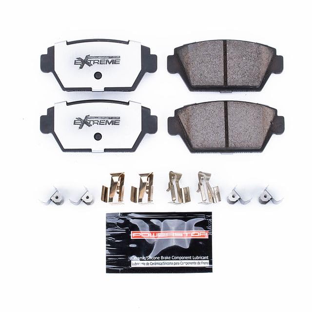 Power Stop Z26-329 Brake Pad Extreme Performance For Eagle Talon, Mitsubishi Eclipse, Mitsubishi Galant, Mitsubishi Mir, Mitsubishi Mirage, Colt, Laser [Model Specific] New Formulation