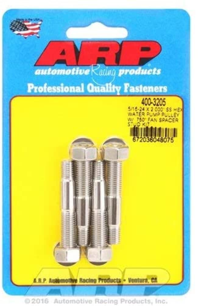 ARP Water Pump Pulley Stud Kit 400-3205, 1 Pack
