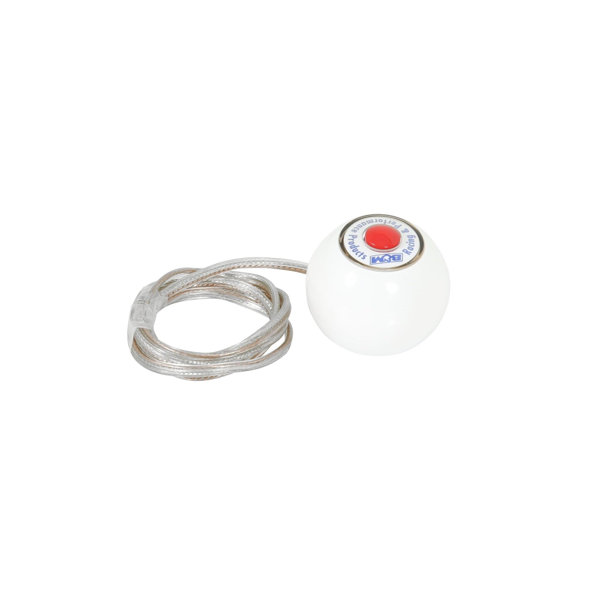 Replacement B&M 46112 White Shifter Knob with Button and SAE Threads