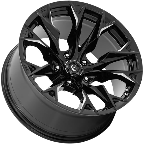 FLAME FUEL OFF-ROAD 20X9 5X5.5 5.04 1mm GLOSS BLACK MILLED - D8032090B450