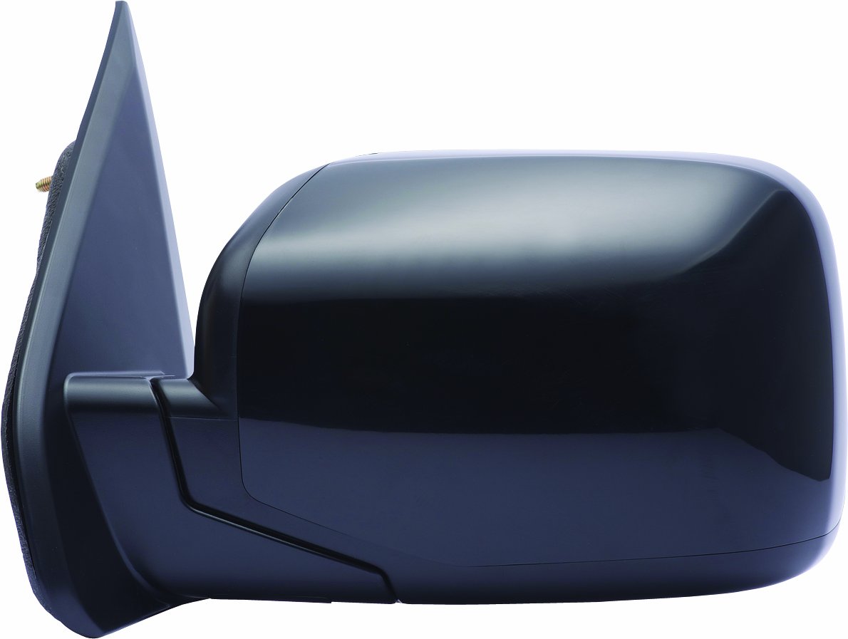 Honda Pilot Fit System 63034H Driver Side Replacement Flat Mirror, Textured Black and PTM Cover