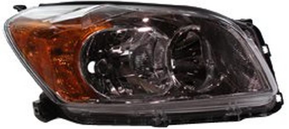 Right TYC Headlight Assembly Compatible with 2009-2012 Toyota Rav4