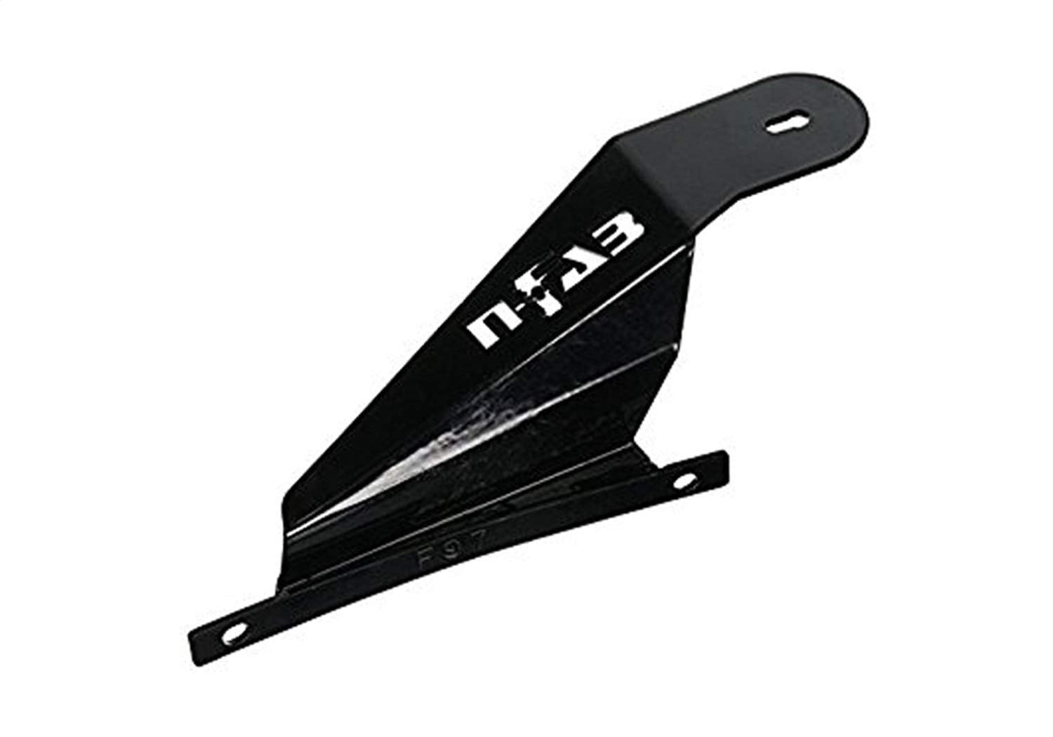 N-Fab Roof Top Light Bar Mount | Textured Black, Direct Fit, For 1 - 50-Series Light Bar (50 1/2in - 51 3/4in) | D0950LR-TX | Fits 2009-2019 Dodge 1500, 2010-2018 RAM 2500 / 3500