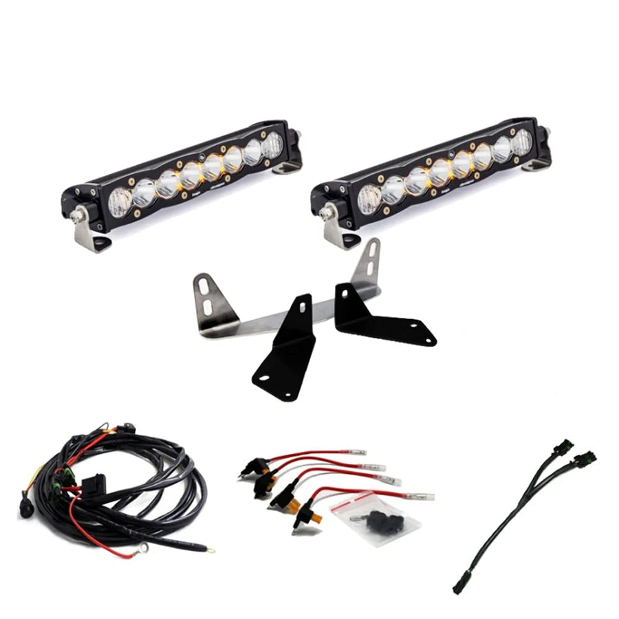 Baja Designs 10in S8 Grille kit-18-c f-150driving/comboclear