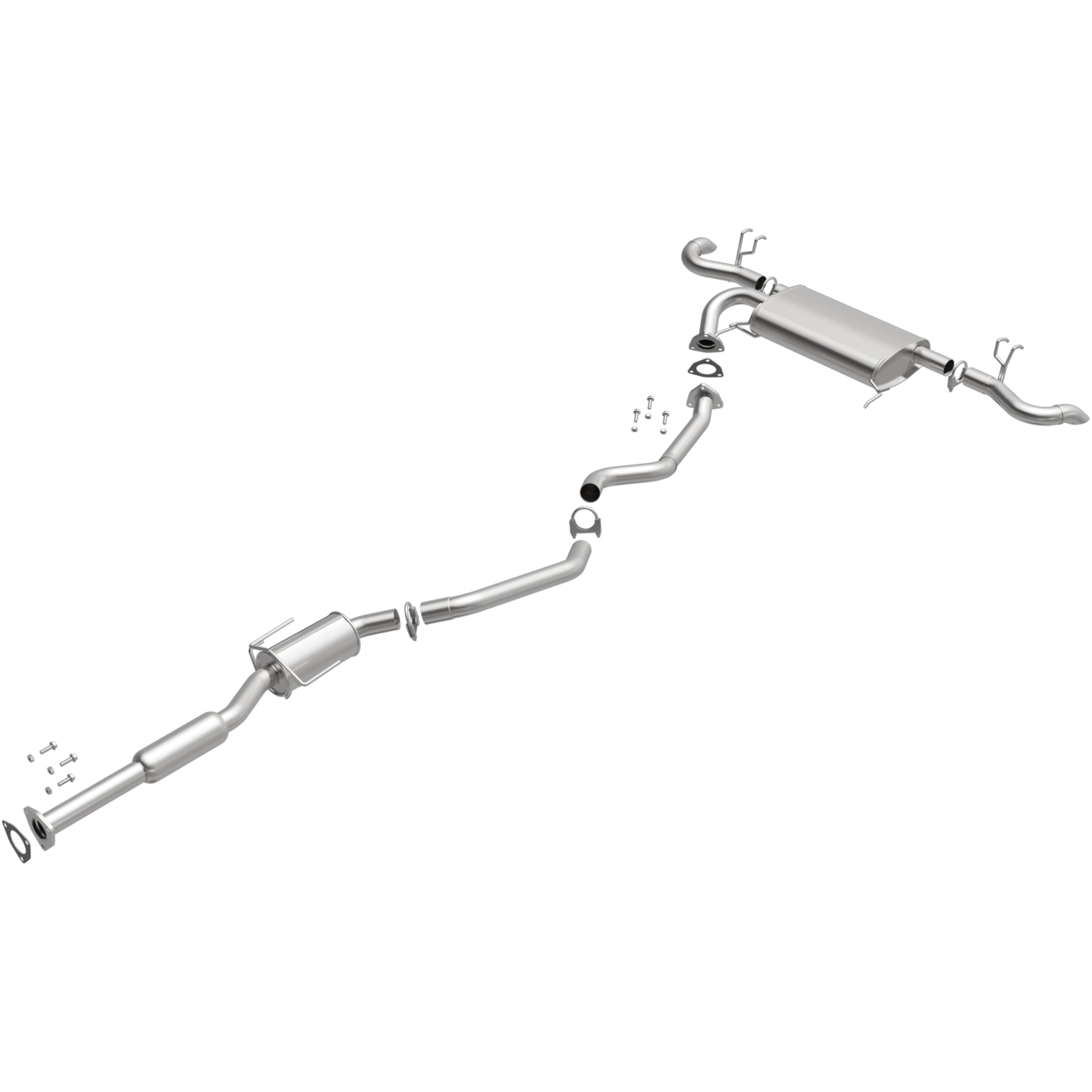 Replacement BRExhaust Exhaust System Kit 106-0812: Compatible with 2013-2017 Acura RDX 3.5L