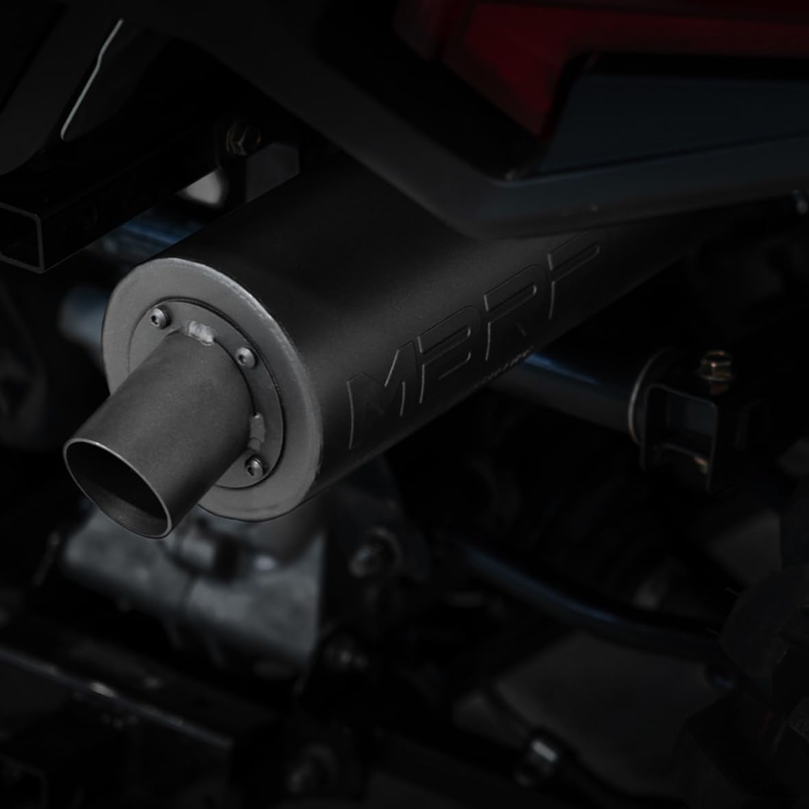 MBRP 01-05 Sportsman 400/06-07 Polaris Sportsman 450 Slip-On Combination Exhaust w/Sport Muffler