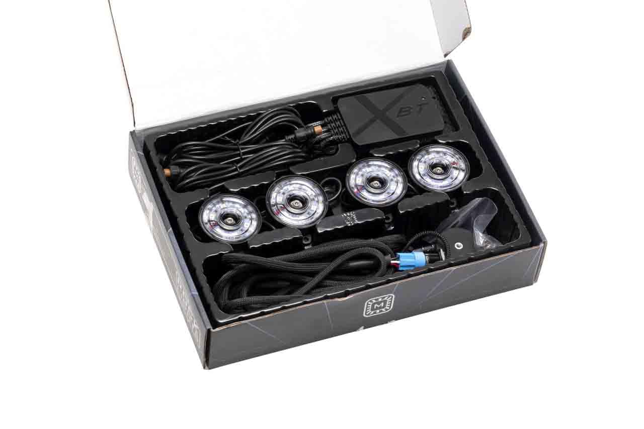 Rock Light Kit: Morimoto XRL20: Rgb Led / 4 Pack