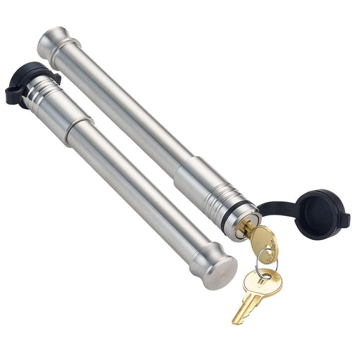 61581 InfiniteRule Security | 2 Pack, Keyed Alike, Hitch Locks for B&W Hitches 3" Tow and Stow 21K LB