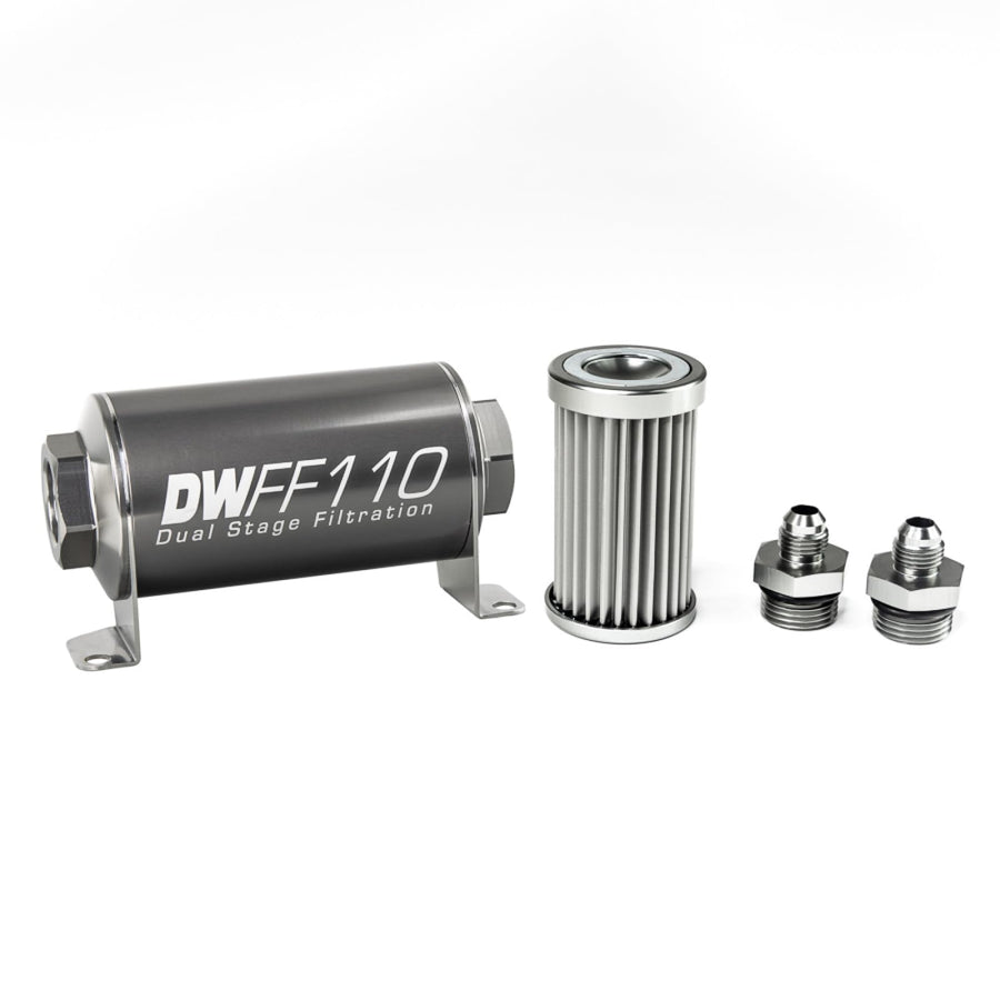 Deatschwerks Automotive - in-line Fuel Filter and housing kit (8-03-110-005K-6)