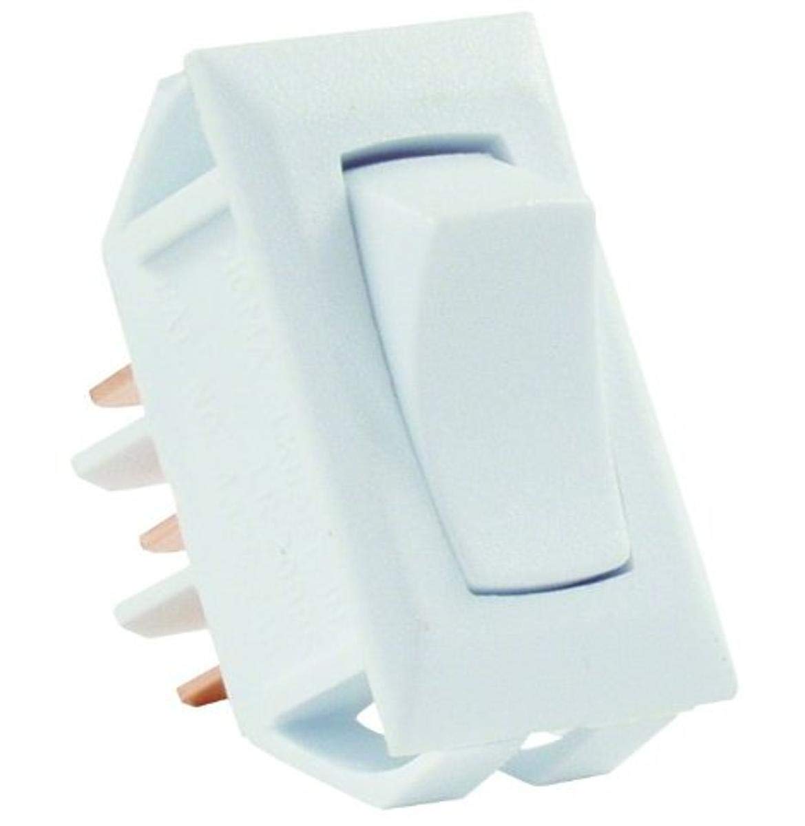 SPDT JR Products 12635 White On/On Switch