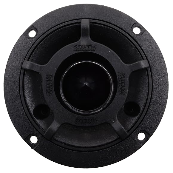 High-Efficiency Sundown Audio ET-1R PA/Stage Tweeter with Grill - 100W RMS, 8-Ohm - Large 33.5mm Dome - 105dB Sensitivity, 4kHz-20kHz - Single Unit for Monitor Systems & Crisp Highs