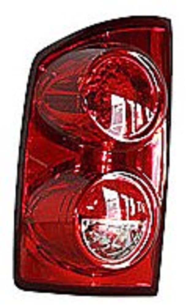 Left TYC Tail Light Assembly Compatible with 2007-2008 Dodge Ram Pickup