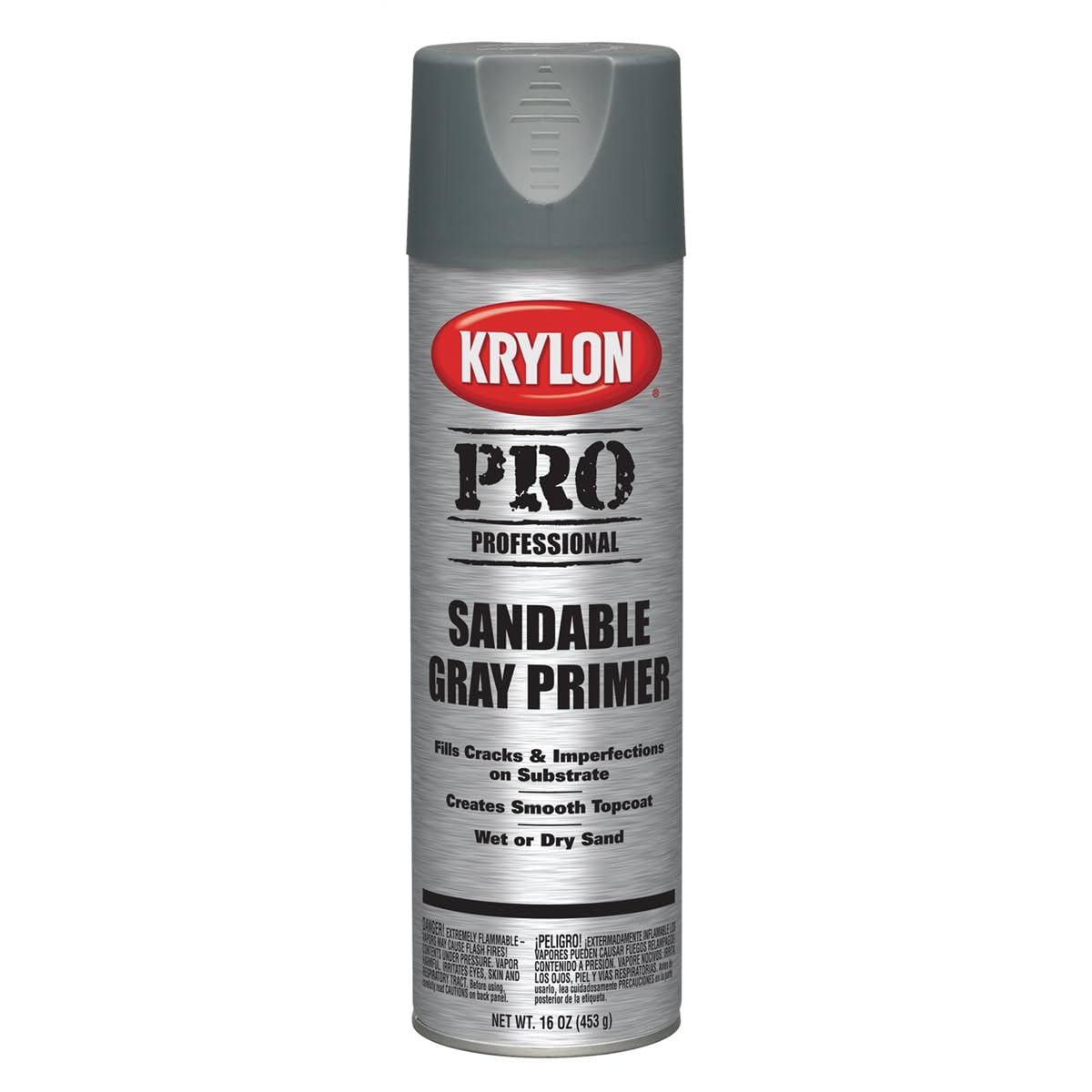 Krylon Professional K05873 All Surface Primer, Gray, 16 Ounce