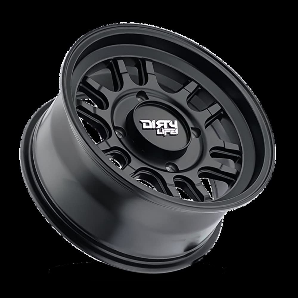 Dirty Life Tires Canyon Sport Sxs (9310S) Matte Black Wheel with Non Chrome (17 x 17. inches /1 x 15 inche