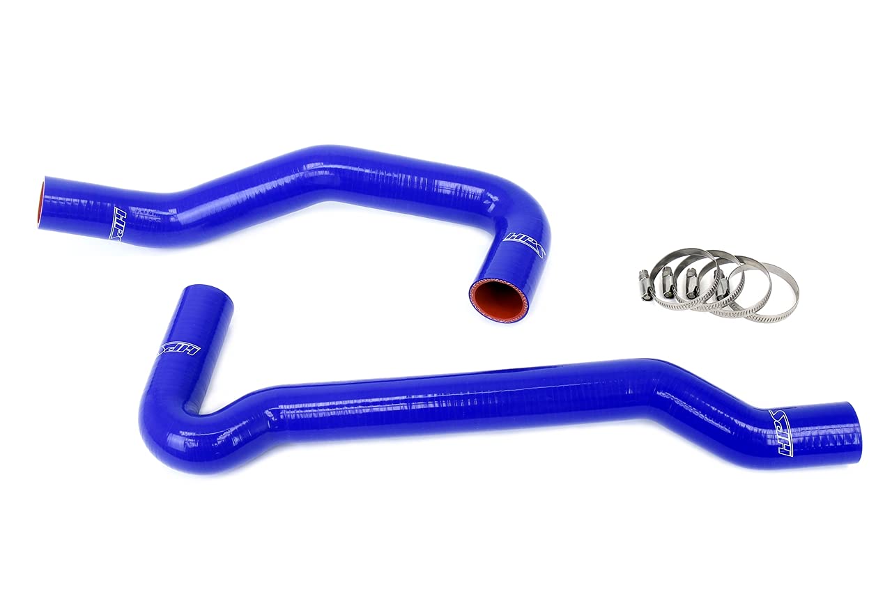 3-ply HPS Blue Reinforced Silicone Radiator Coolant Hose Kit 57-1988-BLUE