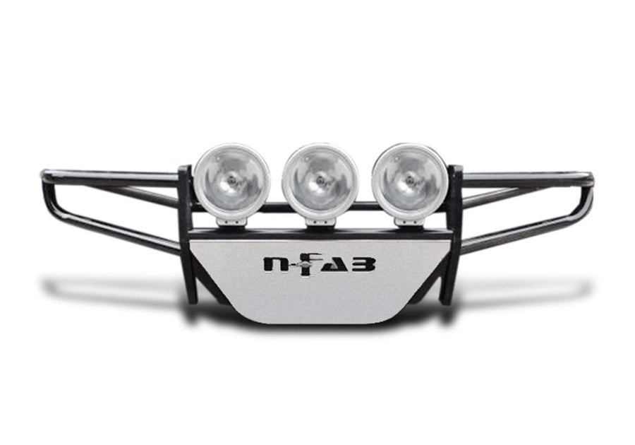30in Multi-Mount N-Fab Bumper | Gloss Black - For 3 - 9in Lights | T053RSP | Fits 2005-2015 Toyota Tacoma