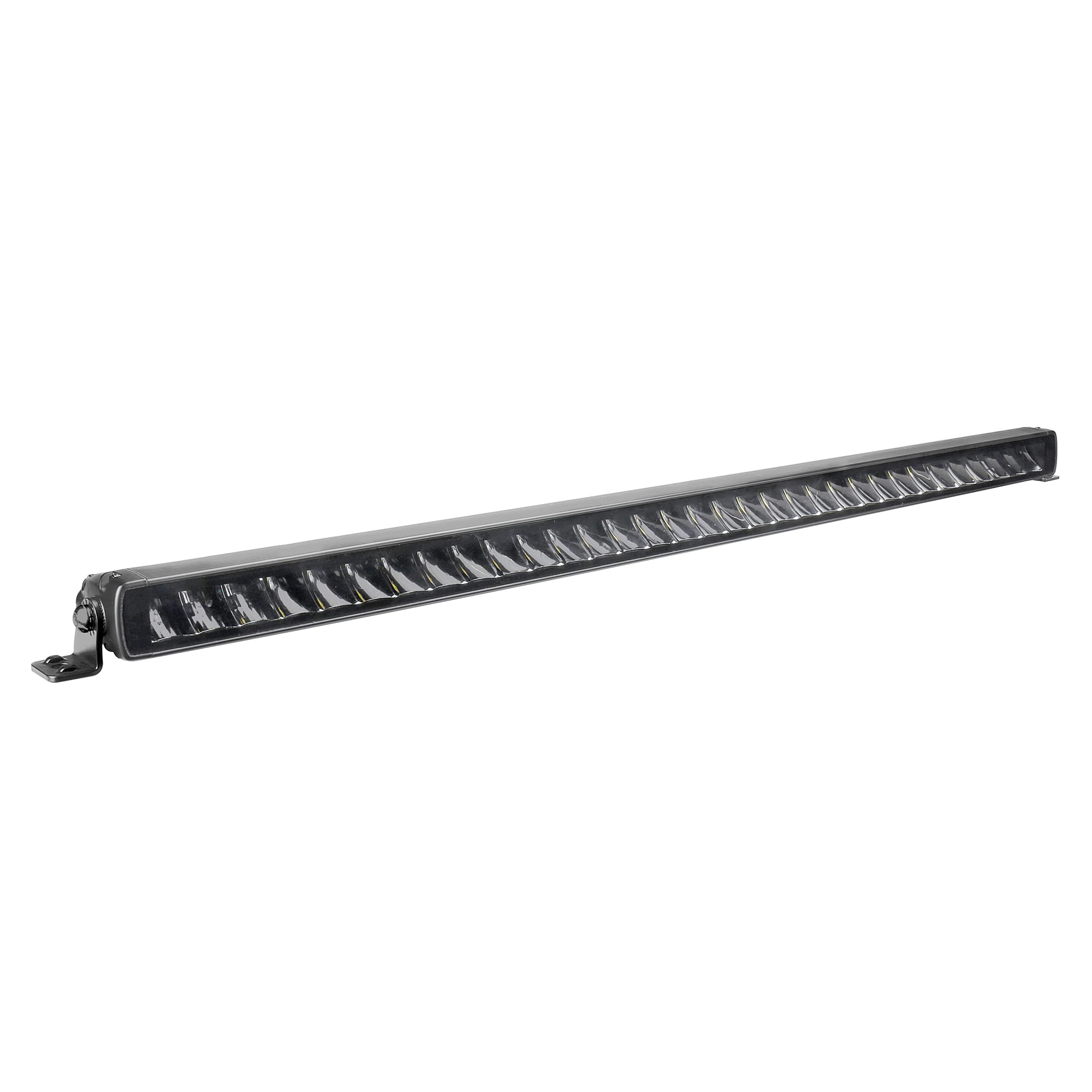 Xplor Lighting: Go Rhino Blackout Series 31.5" Single Row LED Light Bar | Side & Track Mount, Aluminum, Black | 751653201CSS