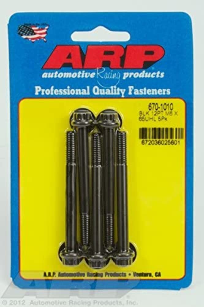 ARP Bolt, M6 x 1.00", Pack of 5 670-1010