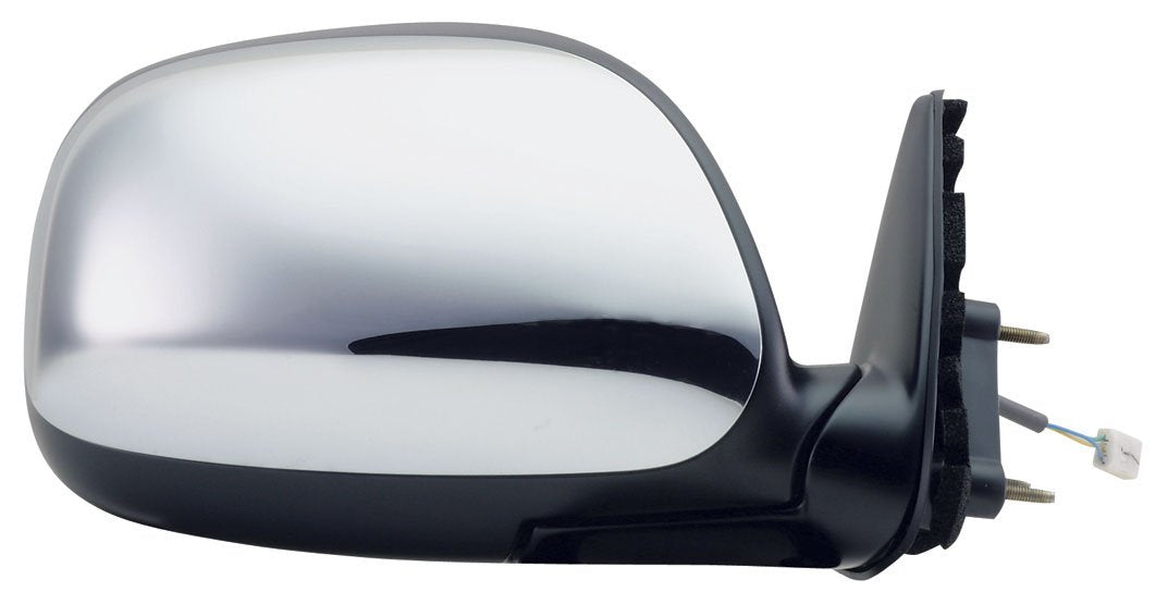 Toyota Tundra Pick-Up Passenger Side Mirror, Black/Chrome, Foldaway, Power