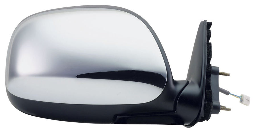 Toyota Tundra Pick-Up Passenger Side Mirror, Black/Chrome, Foldaway, Power