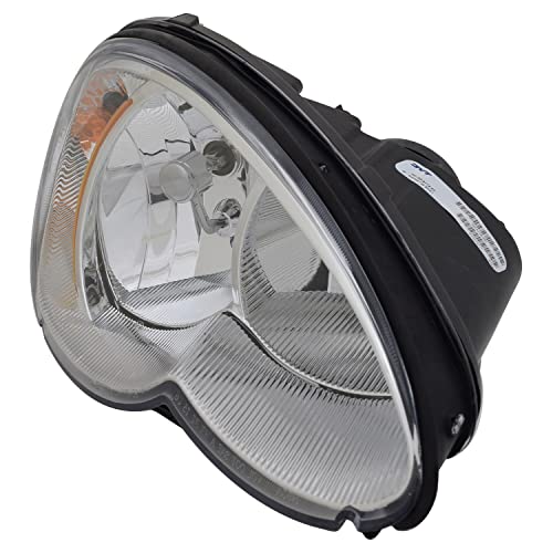 Right TYC Headlight Assembly Compatible with 2006-2010 Chrysler Pt Cruiser