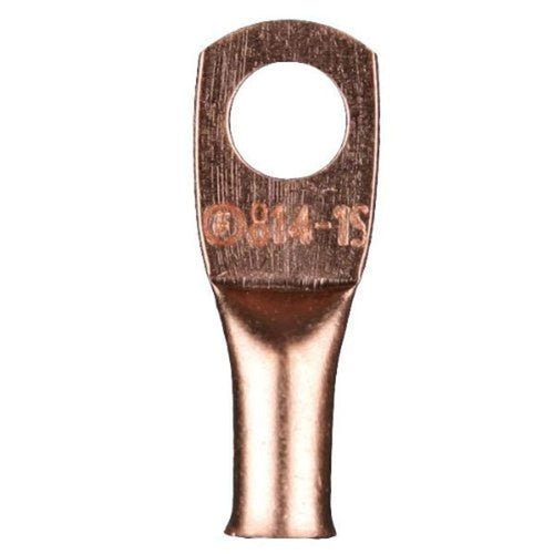 Copper Ring Terminal Connector Install Bay 8 Gauge #10 25Pack - CUR810