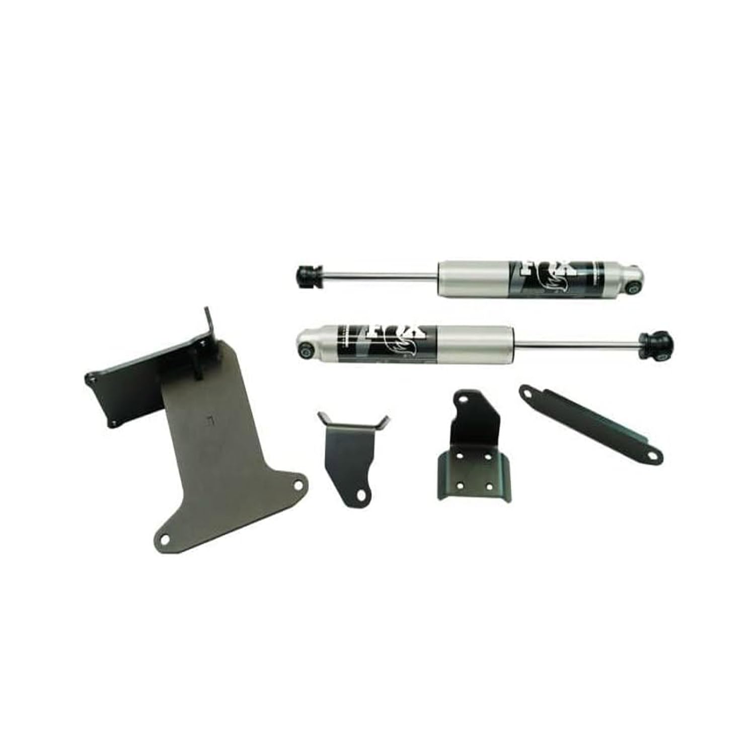 SUPERLIFT SUSPENSION RealTruck Dual Steering Stabilizer Kit for Jeep Wrangler & Gladiator | Fox 2.0 Series Cylinders | 92723 | Fits 2018-2023 Jeep Wrangler JL; 2020-2023 Jeep Gladiator JT