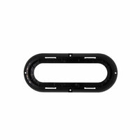 Heise Metra Trailer Flange - 6 Inch Oval Plastic
