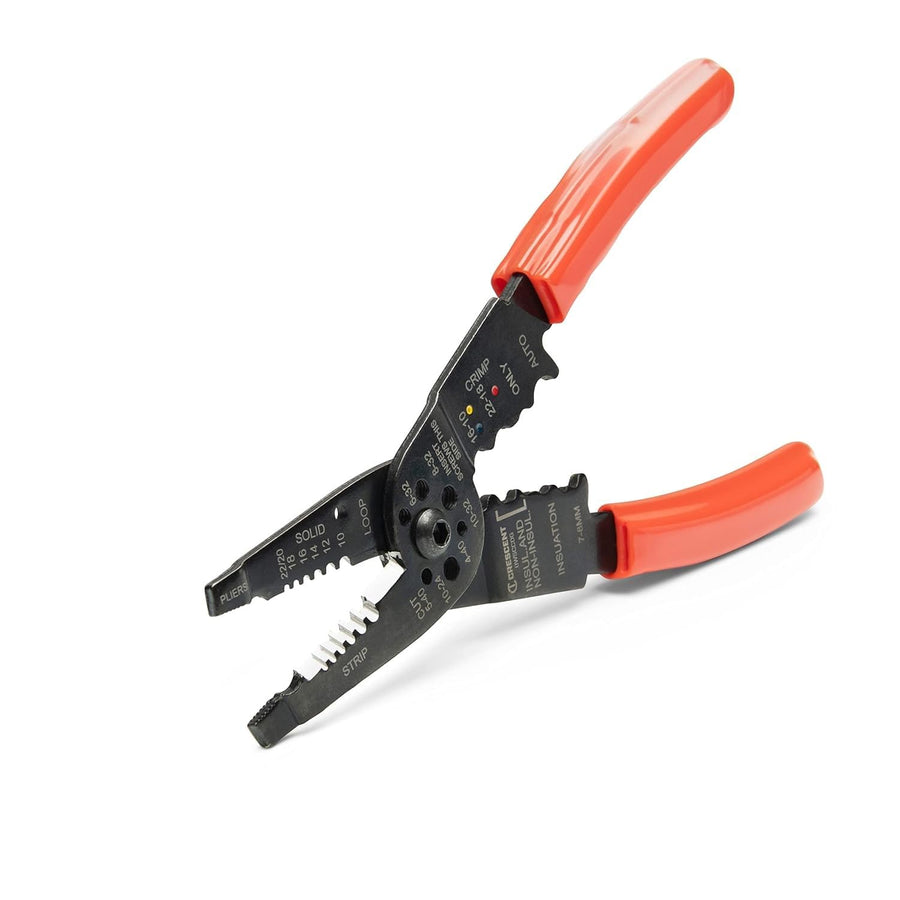 Crescent 8WSCCDG Wire Stripper Crimper Cutter Dipped - 8"